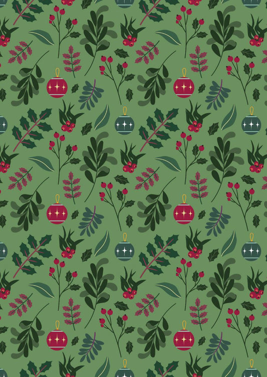Berries n Baubles ( Christmas - Decoupage Paper )