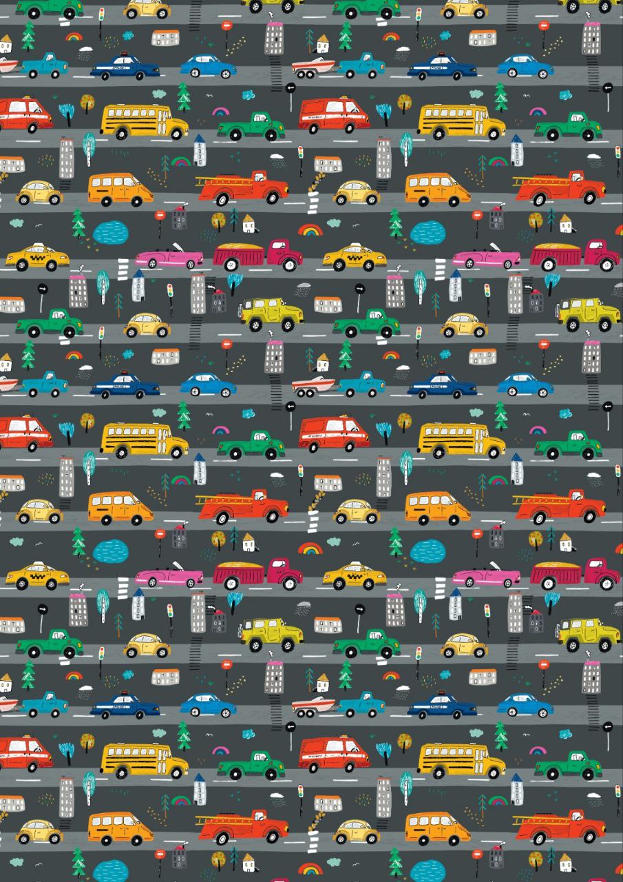 City Traffic 3 (Kids - Decoupage Papers )