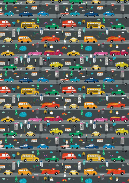 City Traffic 3 (Kids - Decoupage Papers )