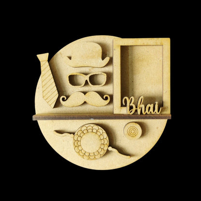 Classic Bhai - Miniature Photo Fridge Magnet Base (MDF)