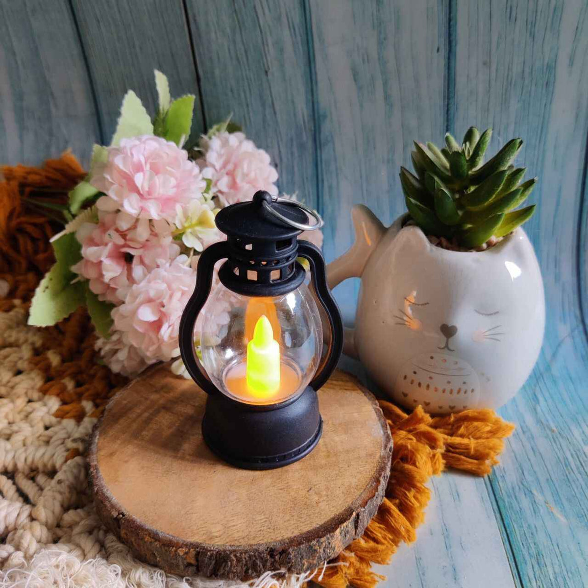 Classic Lamp ( Smokeless Mini LED Lantern ) Plastic