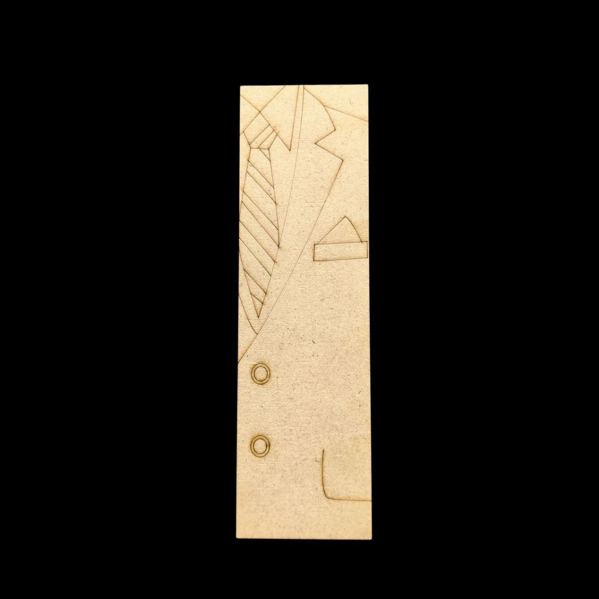 Coat Men's - MDF Bookmark (Father's Day)