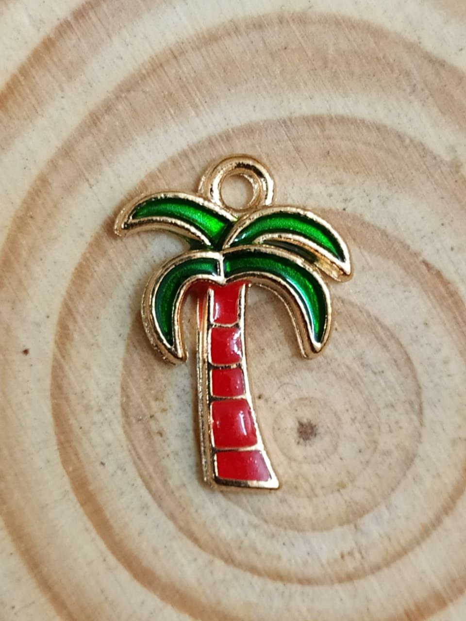 Coconut Tree (Metal Charm - Clearance)