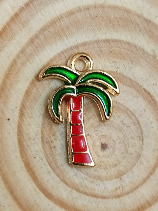 Coconut Tree (Metal Charm - Clearance)