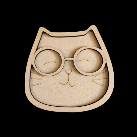 Cool Cat (MDF trinket | Catchall Tray)