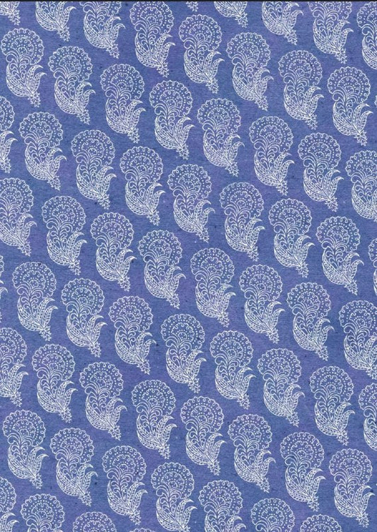 Cotton Fabric Blue (Instant Transfer Sheet)