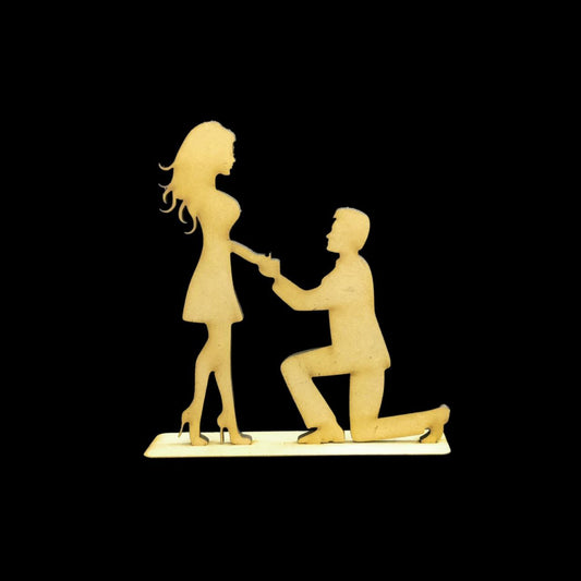 Couple Proposal ( MDF Table Stand - Valentine's )