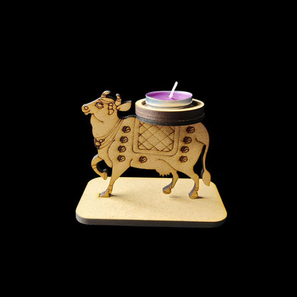 Camel Traditional Desi - MDF Tealight Stand (Diwali Festive Collection)