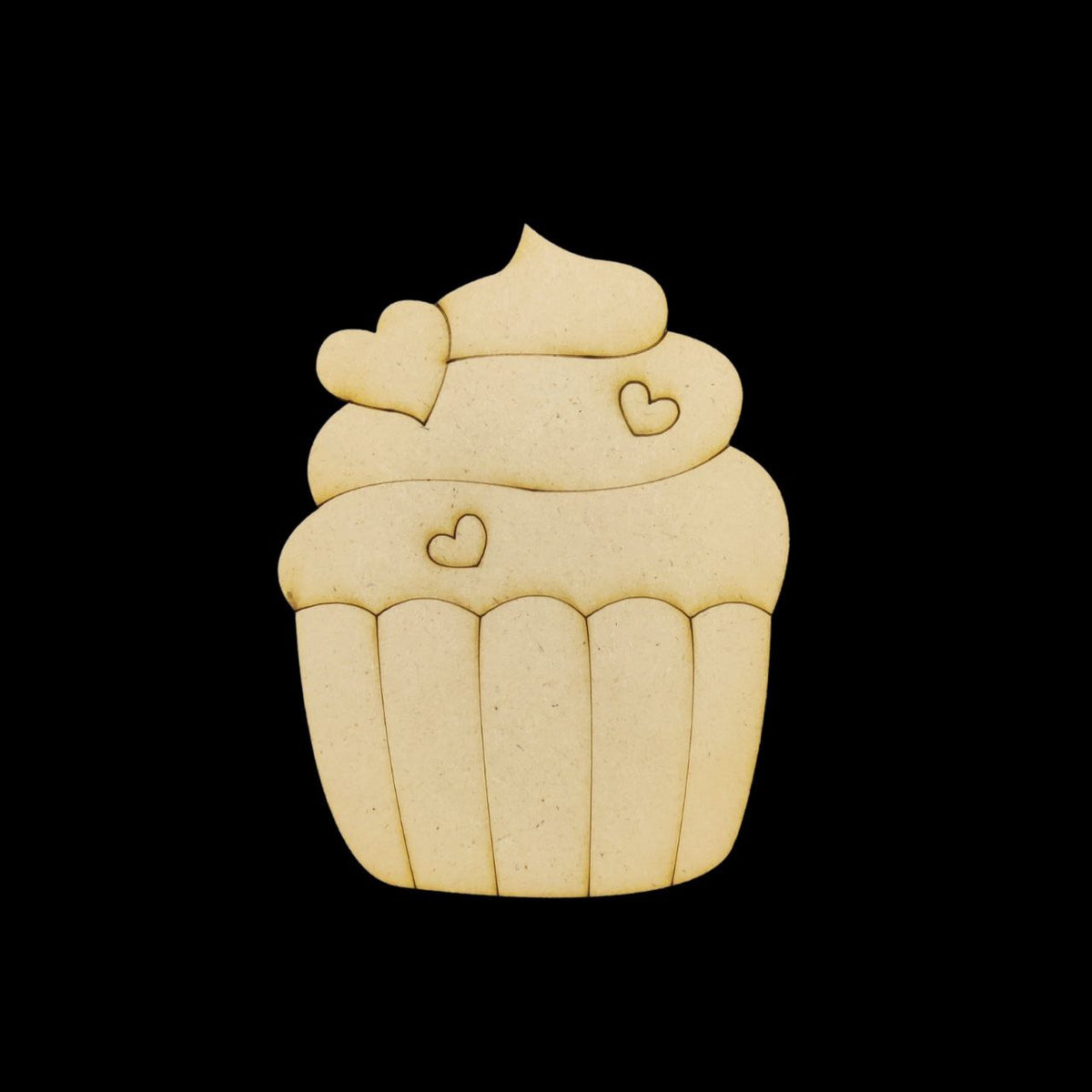 CupCake (Premarked Painting Base) MDF