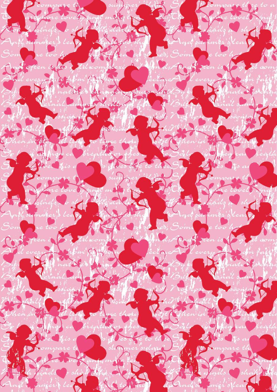Cupid n Hearts ( Decoupage Sheets - Valentine's )