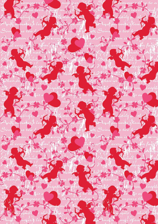 Cupid n Hearts ( Decoupage Sheets - Valentine's )