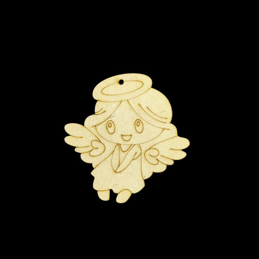 Cute Angel Fairy (Premarked Keychain base MDF)