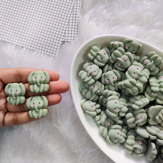 Cute Elephant - Plastic Charms