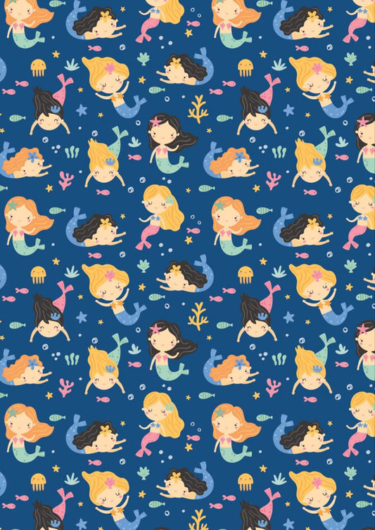 Cute Mermaids (Kids - Decoupage Papers )
