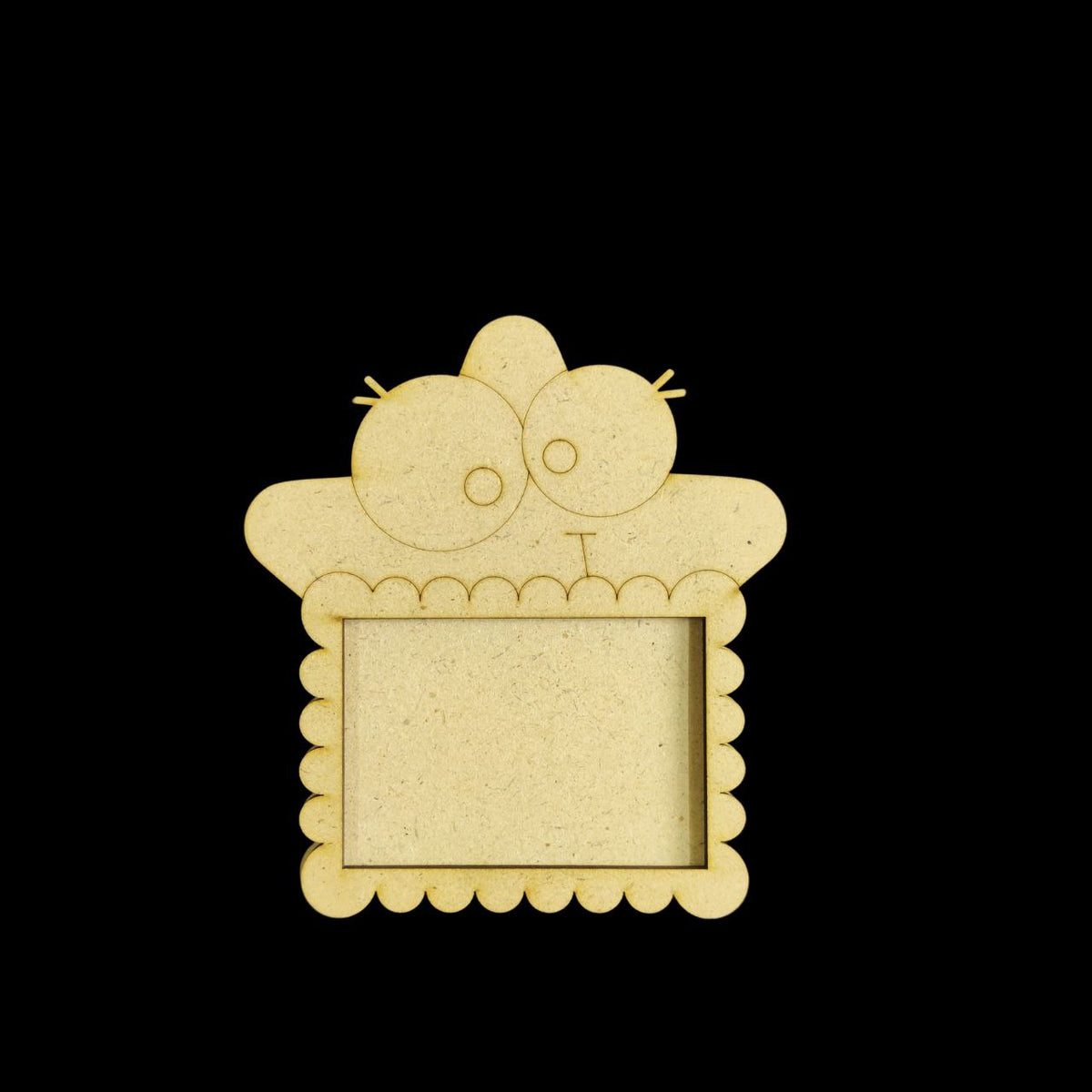 Cute Star (Photo Frame Base - MDF Lasercut) DIY for Kids
