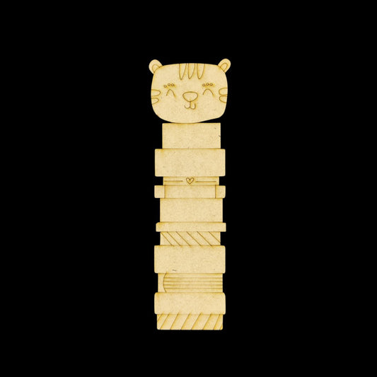 Cute Tigress ( MDF Bookmarks - Kids )