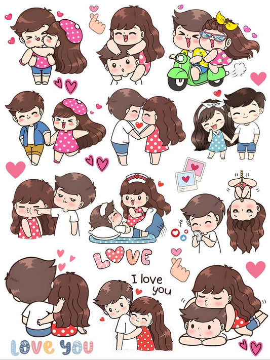 CuteLove Forever (Instant Transfer Sheet) Valentine's