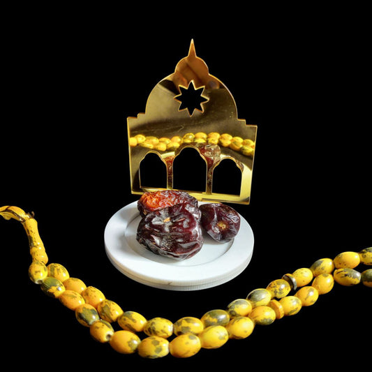 Date Khajoor Mini Stand - Mosque Window (Acrylic) Islamic Collection