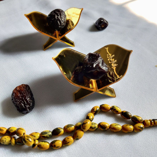 Date Khajoor Stand - Royal Dome (Acrylic) Islamic Collection
