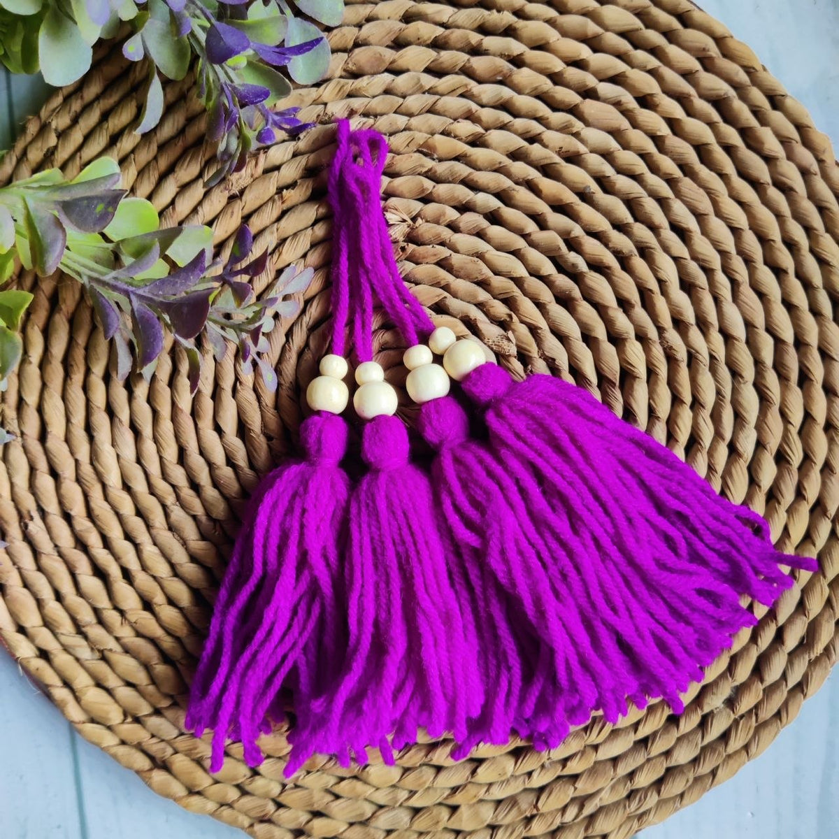 Deep Magenta - Woolen Latkan