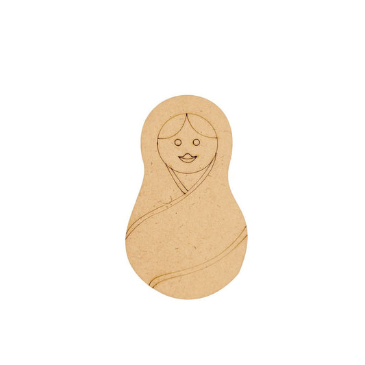 Desi Russian Doll (Woman) ( LaserCut MDF Desi Collection )