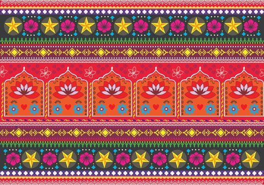 Desi Truck Print ( Instant Transfer Sheets )