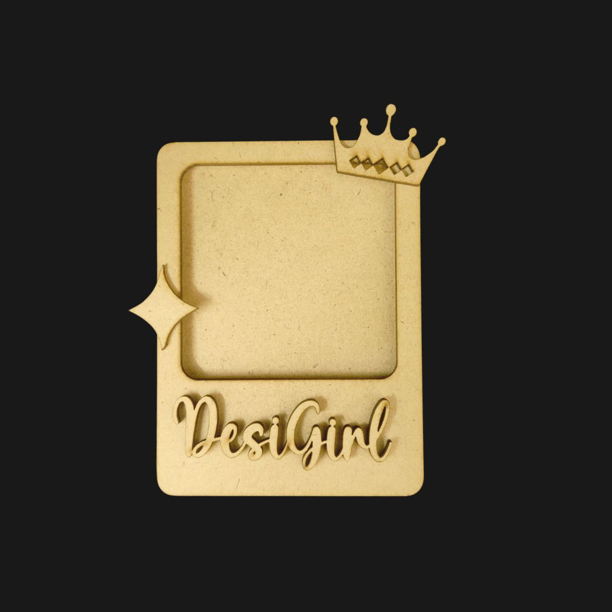 DesiGirl (MDF Fridge Magnet Base)