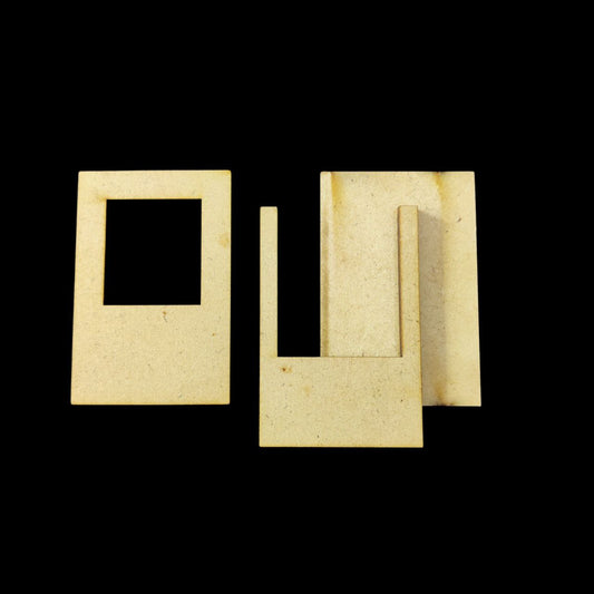 Design 6 - MDF Photo Fridge Magnet Base