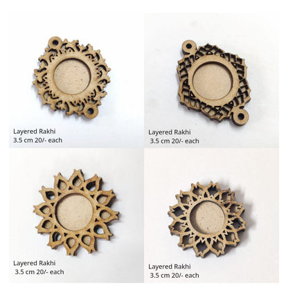 Designs  ( Rakhi Bases )