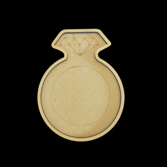 Diamond Ring (Trinket Tray - Lasercut Premarked MDF)