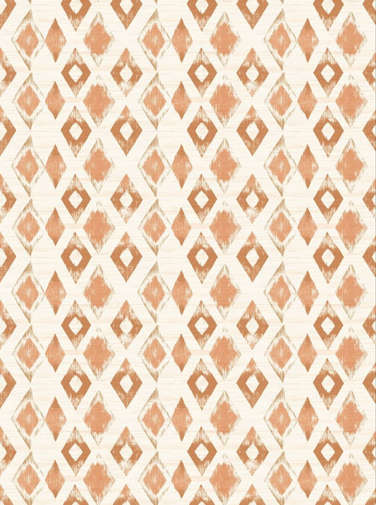 Diamond Wavy Ikat - Decoupage Paper Sheet
