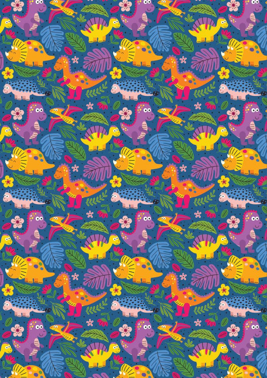 Dinos are Friends ( Decoupage Papers )