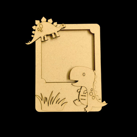 Dinosaurs - (Mini Fridge Magnet Photo Frame / Wall Photo Frame ( MDF )
