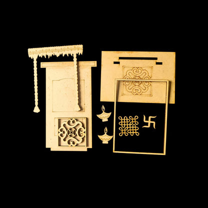 Diwali Doorway (MDF Lasercut) Festive Collection