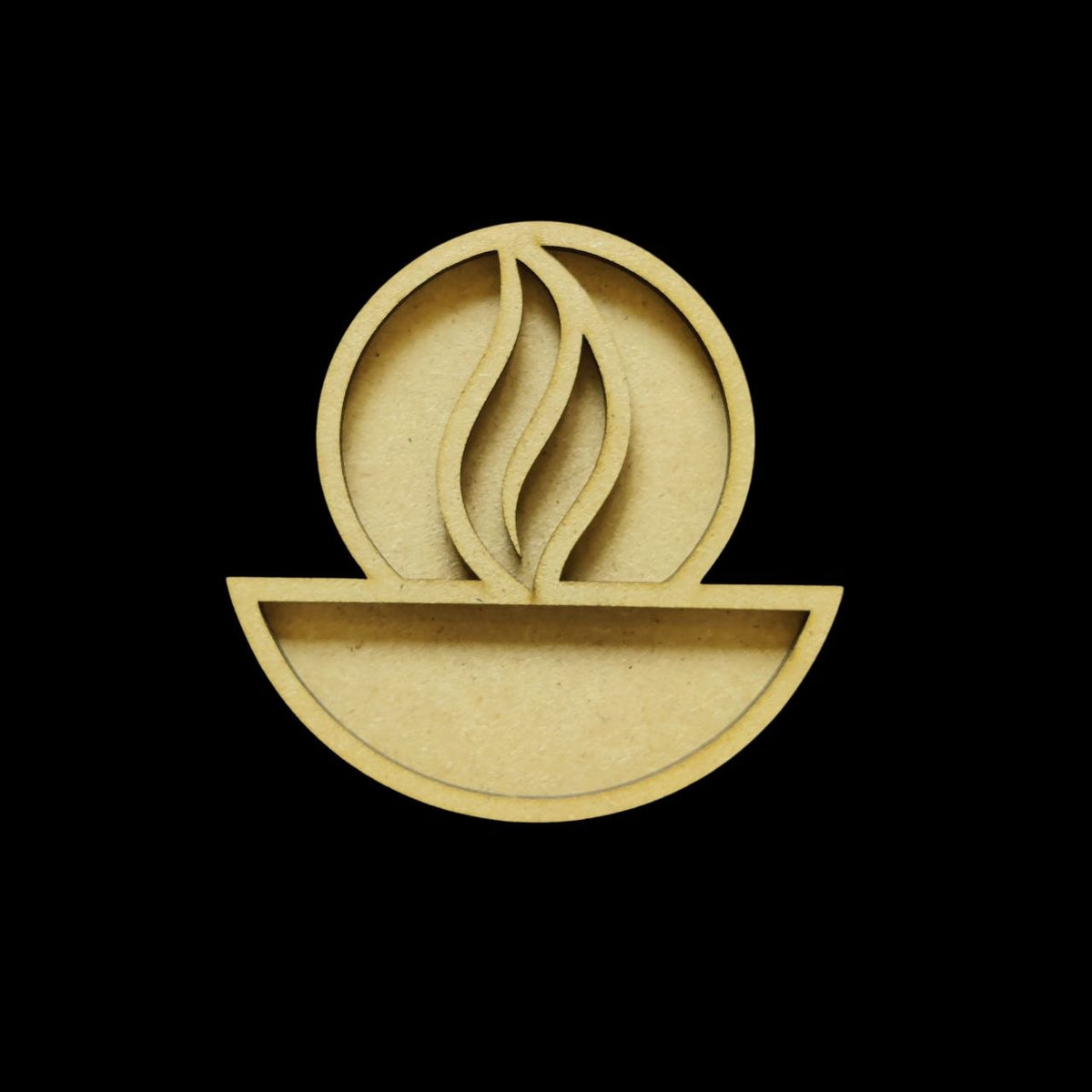 Diya Flame - Mini Rangoli (MDF)