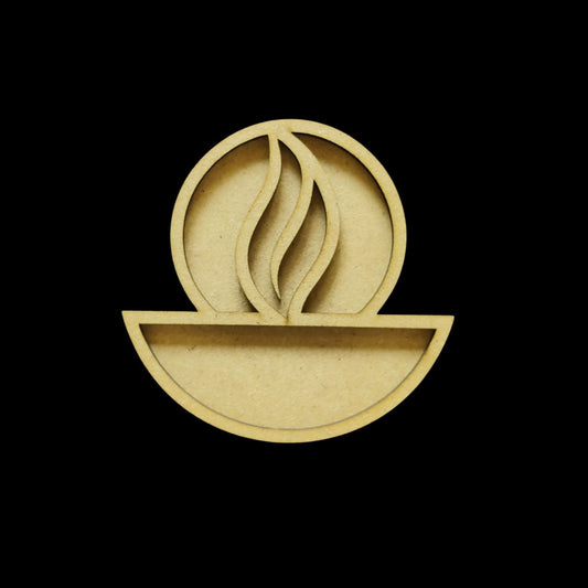 Diya Flame - Mini Rangoli (MDF)