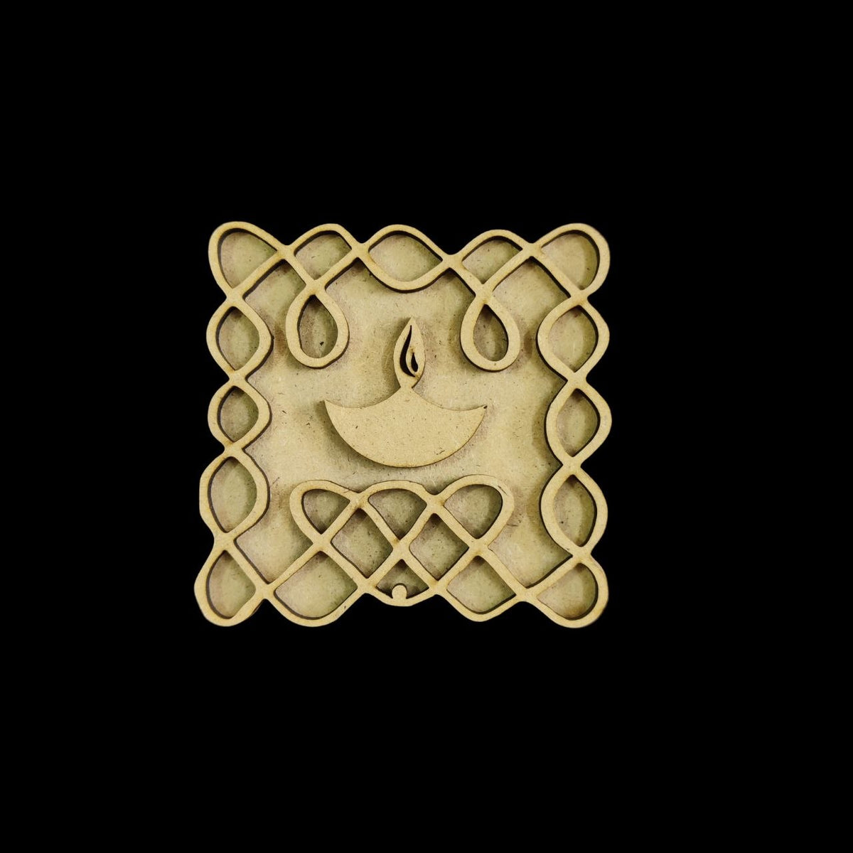 Diya - Kolam Rangoli (MDF Base)