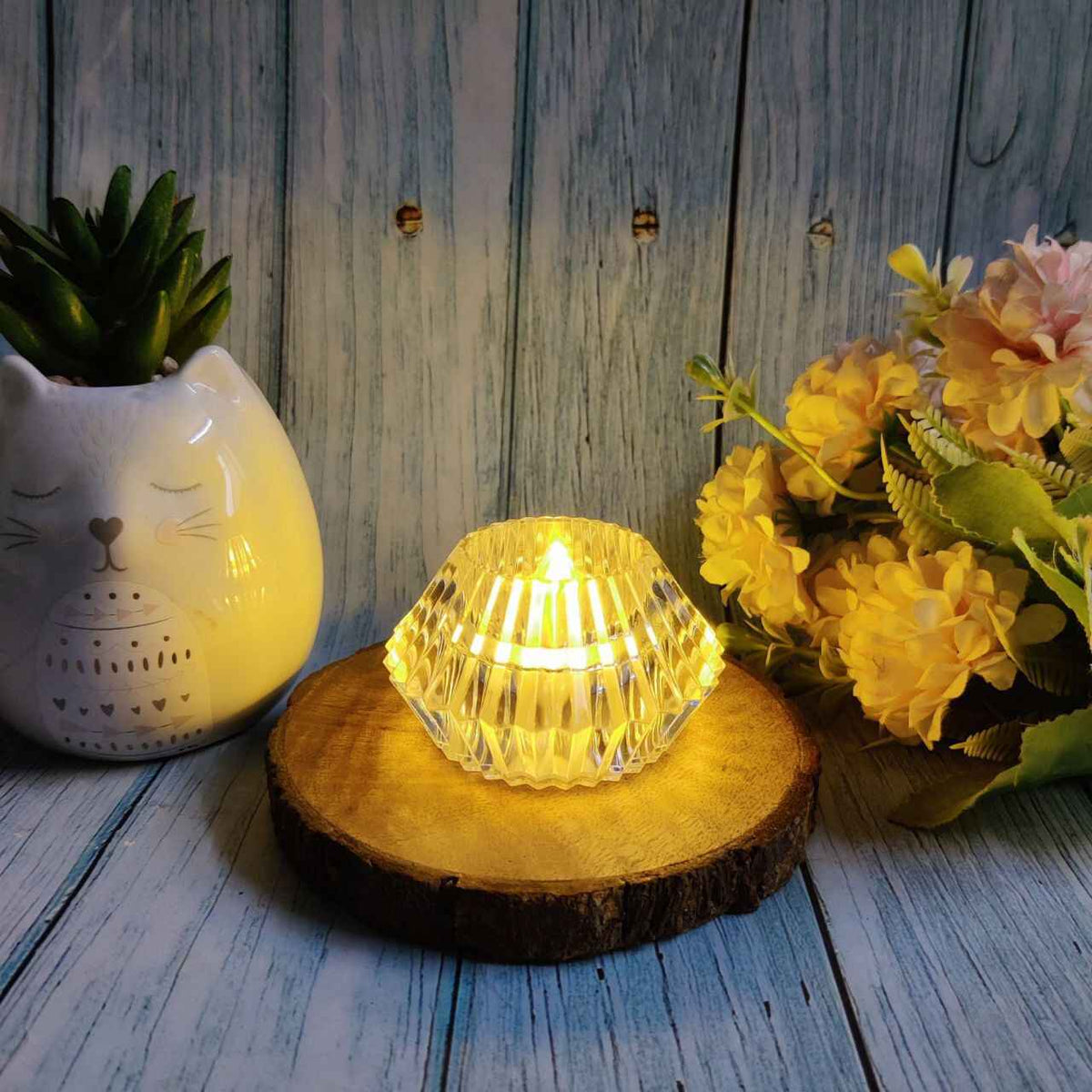 Diya Lamp - Lantern (Smokeless Mini LED Lantern)