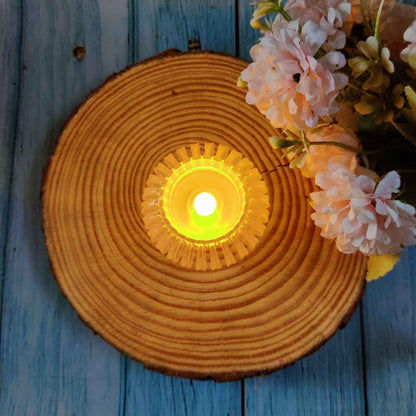 Diya Lamp - Round ( Smokeless Mini LED Lantern )