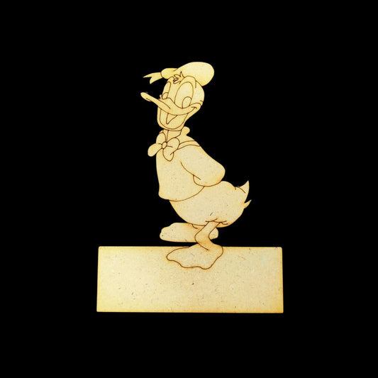 Donald Duck (Mini Name Board - MDF) Personalised