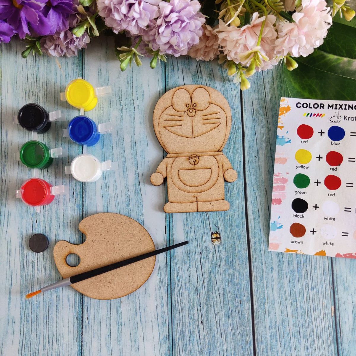Doraemon (Fridge Magnet DIY kit) MDF