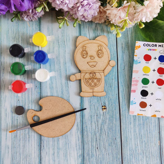 Dorami - Doraemon (Fridge Magnet DIY kit) MDF