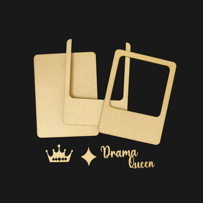 Drama Queen (MDF Fridge Magnet Base)