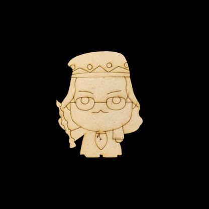 Hermione - Harry potter - Dwarf (Premarked Embellishment - MDF)