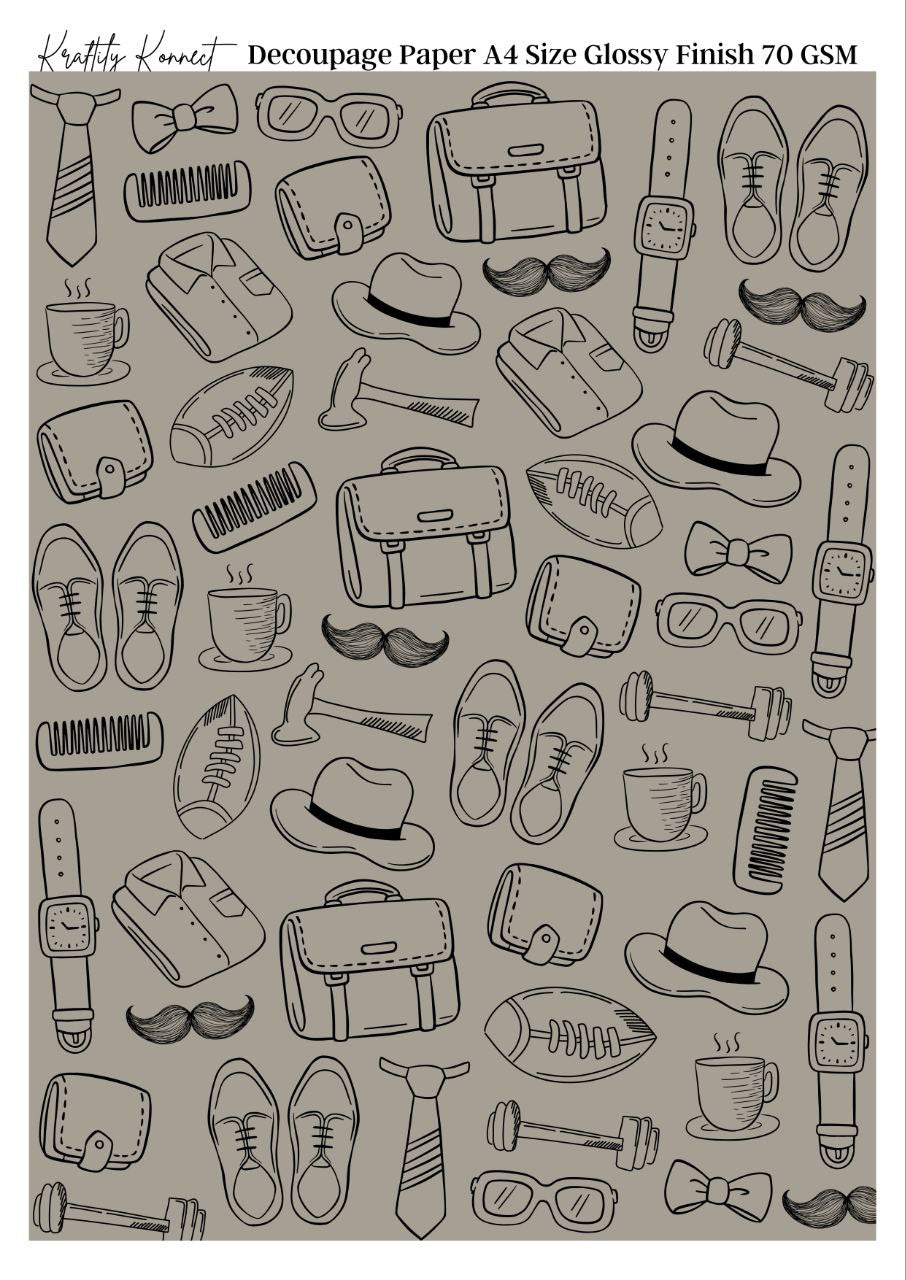 Wine is Served ( Decoupage Papers )