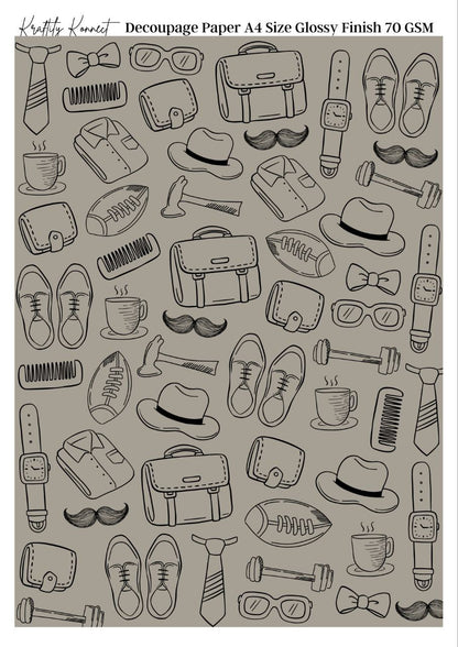 Wine is Served ( Decoupage Papers )