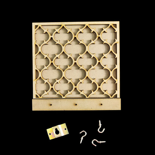 Ethnic Cutwork Keyholder (Festive - MDF) 1