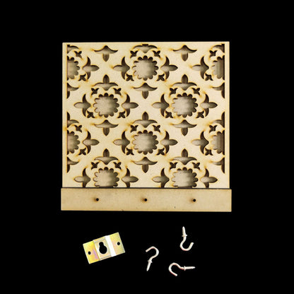 Ethnic Cutwork Keyholder (Festive - MDF) 1