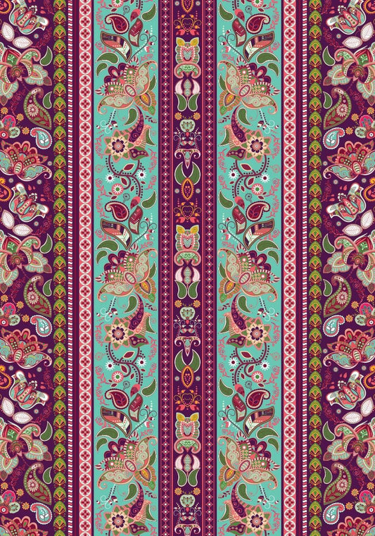 Ethnic stripes 1 ( Instant Transfer Sheets )