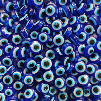 Evil Eye Beads - Plastic (9MM)